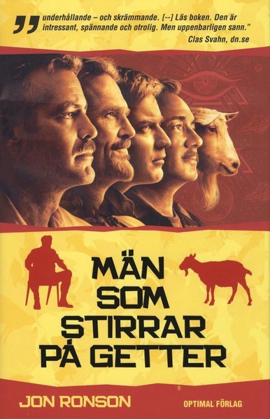 Cover for Jon Ronson · Män som stirrar på getter (Indbundet Bog) (2010)