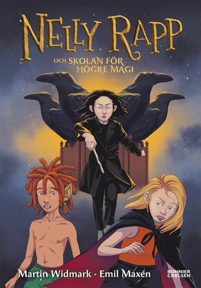 Cover for Martin Widmark · Nelly Rapp och skolan för högre magi (Innbunden bok) (2023)