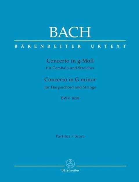 Cover for Bach · Concerto für Cembalo und Streicher (Book)