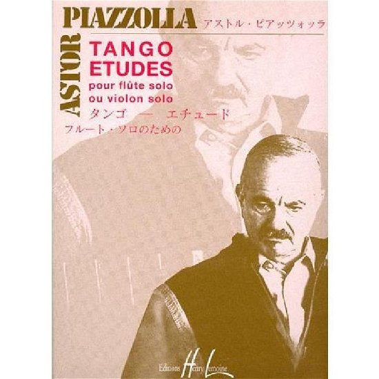 Cover for Astor Piazolla · 6 Tango Tudes Flute or Violin (Paperback Book) (2017)