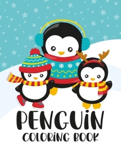 Cover for Liam Davis · Penguin Coloring Book (Paperback Book) (2020)