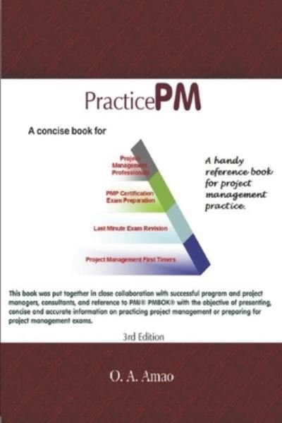 Cover for 0 A Amao · PracticePM - A Project Management Practice Book (Paperback Book) (2020)