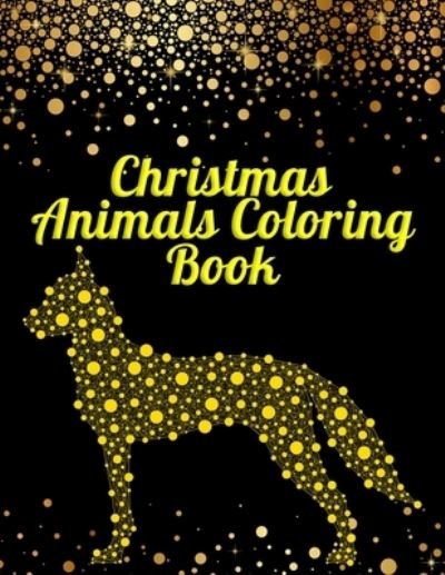 Christmas animals coloring book - Masab Press House - Bücher - Independently Published - 9798694993975 - 7. Oktober 2020