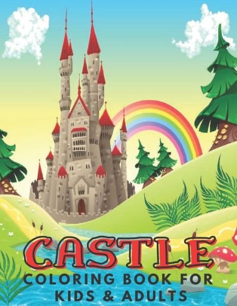 Cover for Rim Publisher · Castle Coloring Book For Kids (Pocketbok) (2021)