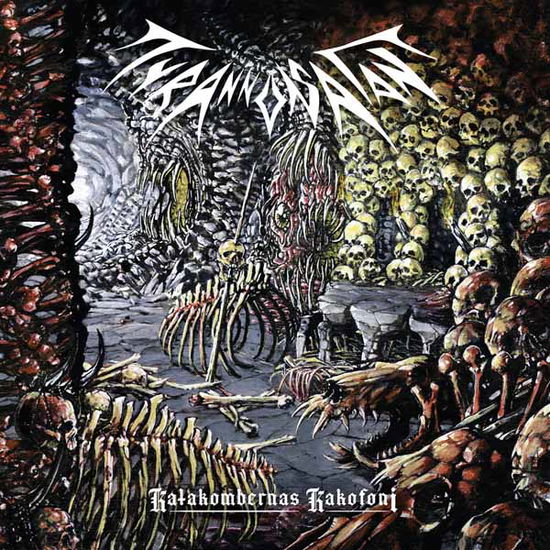 Cover for Tyrannosatan · Katakombernas Kakofoni (Red Vinyl) (LP) (2025)