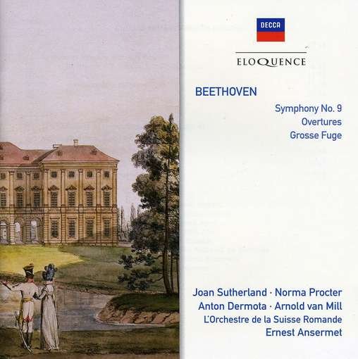 Cover for Ansermet · Symphony No. 9 / Overtures (CD) (2009)