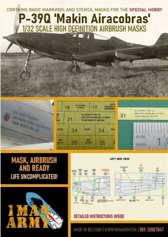 Cover for 1ManArmy · 1/32 P-39q Makin Airacobras Special Hobby (Leksaker)