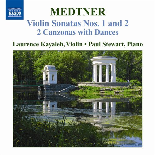 Cover for Medtner / Stewart · Violin Sonatas 1 &amp; 2 / 2 Canzonas with Dance (CD) (2008)