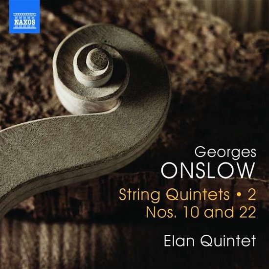 Cover for Elan Quintet · Georges Onslow: String Quintets. Vol. 2 (CD) (2017)