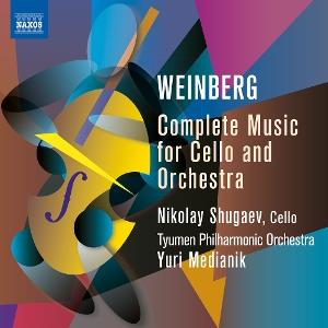 Cover for Nikolay Shugaev · Weinberg: Complete Music For Cello &amp; Orchestra (CD) (2025)