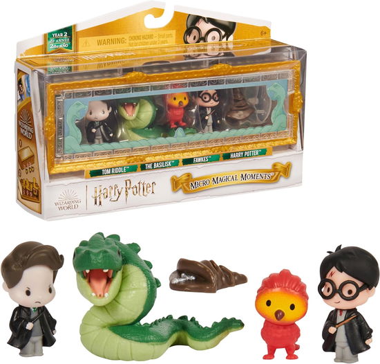 Cover for Spin Master · Spin Master Harry Potter: Micro Magical Moments - Tom Riddle / the Basilisk / fawkes / harry Potter Mini F (MERCH)