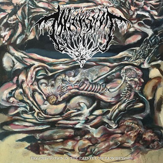 Cover for Mvltifission · Decomposition in the Painful Metamorphosis (White / Green Marble Vinyl) (LP) (2022)