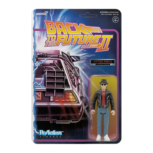 Back To The Future 2 Reaction Figure W2 - Marty Mcfly 1950s - Back to the Future - Merchandise - SUPER 7 - 0840049807976 - September 1, 2020