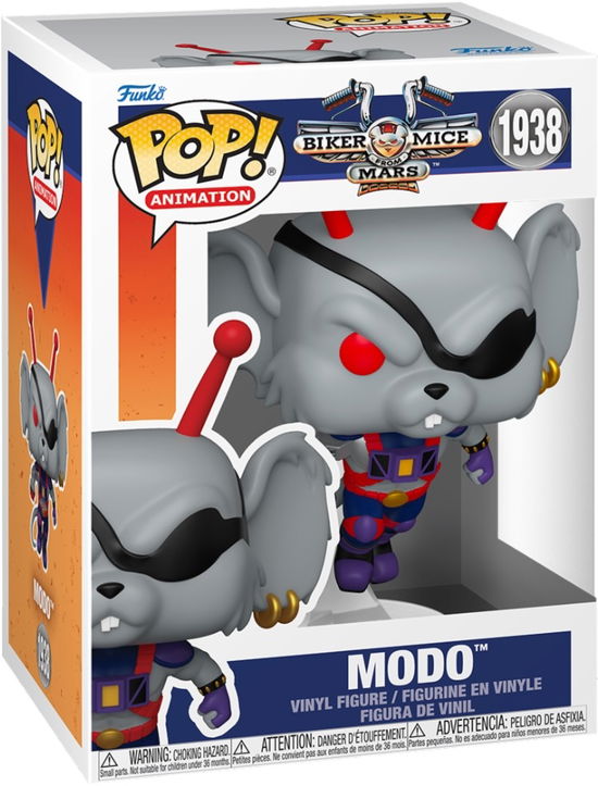 Pop Animation Biker Mice from Mars Modo - Pop Animation Biker Mice from Mars - Produtos - FUNKO - 0889698839976 - 24 de junho de 2025