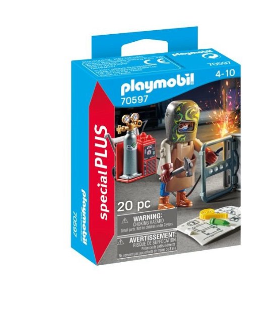 Cover for Playmobil · Lasser met uitrusting Playmobil (70597) (Spielzeug)