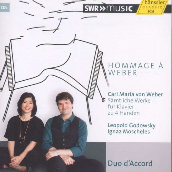 Cover for Weber / Moscheles · Hommage a Weber (CD) (2014)