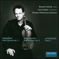 Cover for Schmid / Raiskin / Wroclaw Philh.Orch. · B. Schmid, Poln. Konzerte (CD) (2007)