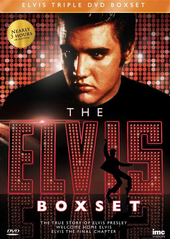 Cover for The Elvis Boxset - Triple DVD · Elvis Collection (DVD) (2018)