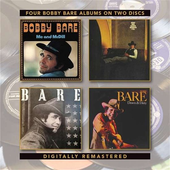 Cover for Bobby bare · Me And Mcdill / Sleeper Wherever I Fall / Bare / Down &amp; Dirty (CD) [Remastered edition] (2019)