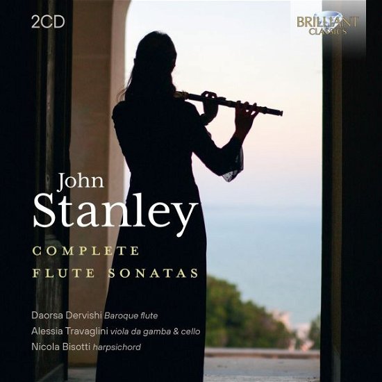 Cover for Daorsa Dervishi / Alessia Travaglini / Nicola Bisotti · Stanley: Complete Flute Sonatas (CD) (2023)