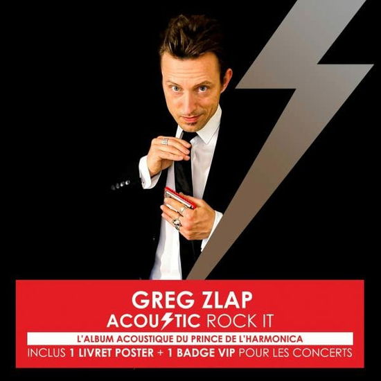 Cover for Greg Zlap · Acoustic Rock It (CD) (2022)