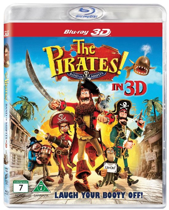 Piraterne - Pirates! Band of the Misfits - Film - Elokuva -  - 5051162295976 - tiistai 28. elokuuta 2012