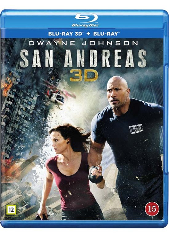 Cover for Dwayne Johnson · San Andreas (3D Blu-ray/BD) (2015)