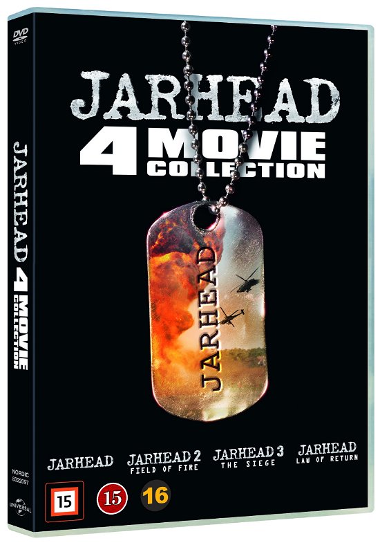 Cover for Jarhead 4-Movie Collection (DVD) (2020)