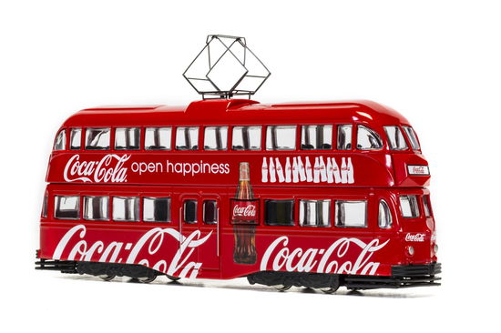 Cover for Coca Cola Double Decker Tram  Open Happiness (Toys)