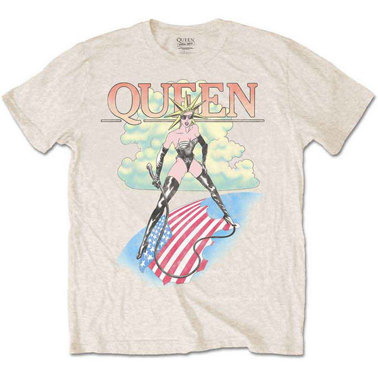 Cover for Queen · Queen Unisex T-Shirt: Mistress (Sand) (T-shirt) [size S] [Neutral - Unisex edition] (2016)