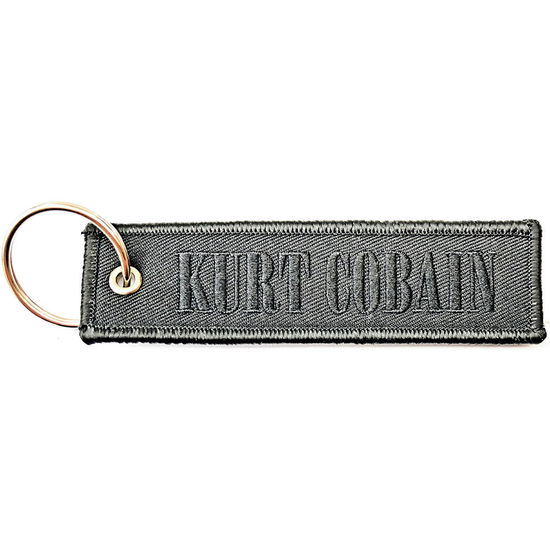 Cover for Kurt Cobain · Kurt Cobain Patch Keychain: Logo (Double Sided) (Porte-clés) (2019)