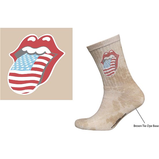 The Rolling Stones Unisex Ankle Socks: US Tongue (UK Size 7 - 11) - The Rolling Stones - Merchandise -  - 5056368690976 - 