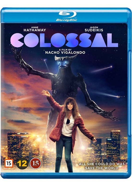 Cover for Anne Hathaway / Jason Sudeikis · Colossal (Blu-ray) (2017)