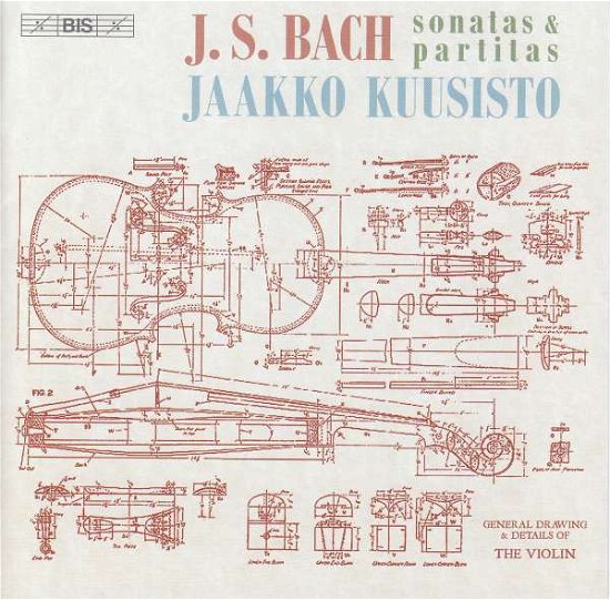 Cover for J.S. Bach · Sonatas and Partitas for Solo Violin (CD) (2019)