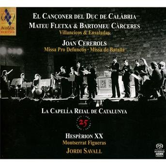 La Capella Reial De Catalunya 25 Years - Lcrdc Savall - Muziek - ALIA VOX - 7619986398976 - 8 april 2013
