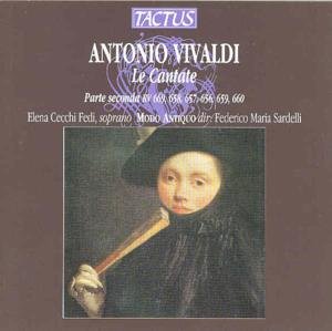 Cover for Vivaldi Antonio · Vivaldi: Le Cantate Parte Sec (CD) (1999)