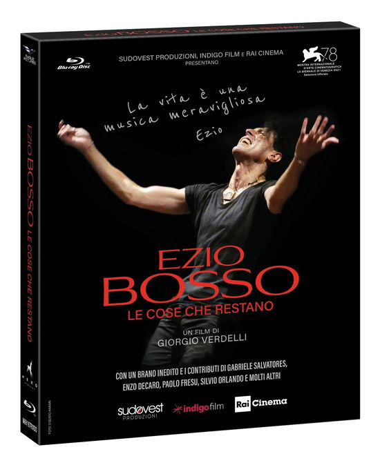 Cover for Documentario · Ezio Bosso: Le Cose Che Restano ''Real Green Collection'' (Blu-ray) (2021)