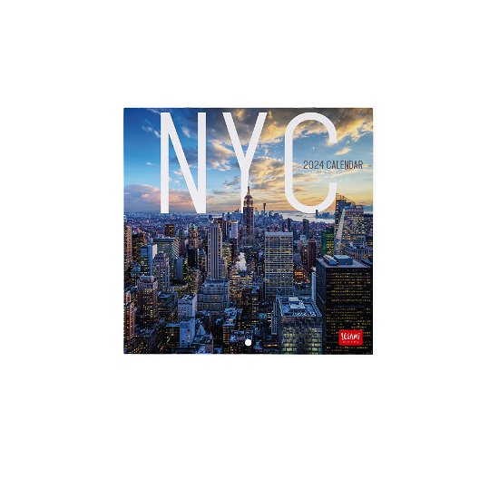 Cover for Legami · Wall Calendars - 2024 Wall Calendar - New York- 18x18 - Cities (Paperback Bog) (2023)