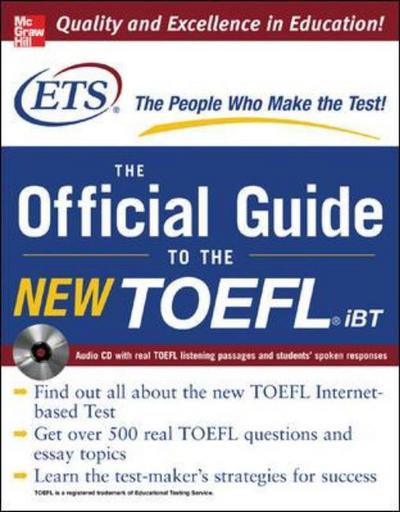 Cover for Educational Testing Service · TOEFL iBT: The Official ETS Study Guide (Paperback Book) [Ed edition] (2005)