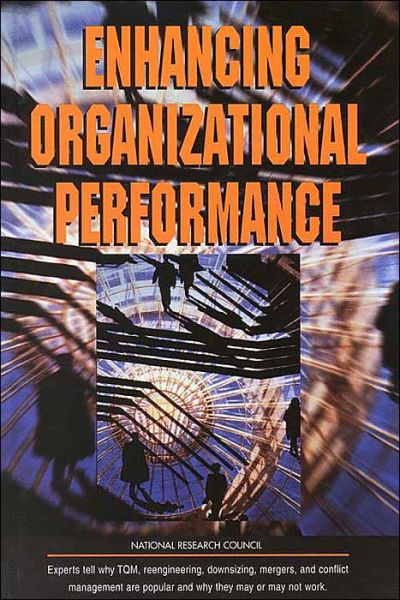 Cover for National Research Council · Enhancing Organizational Performance (Gebundenes Buch) (1997)