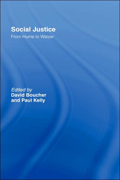 Cover for P J Kelly · Perspectives on Social Justice: From Hume to Walzer (Hardcover Book) (1998)