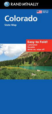 Rand McNally Easy to Fold: Colorado State Laminated Map - Rand Mcnally - Books - RAND MCNALLY - 9780528025976 - October 15, 2021