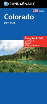 Cover for Rand Mcnally · Rand McNally Easy to Fold: Colorado State Laminated Map (Pocketbok) (2021)