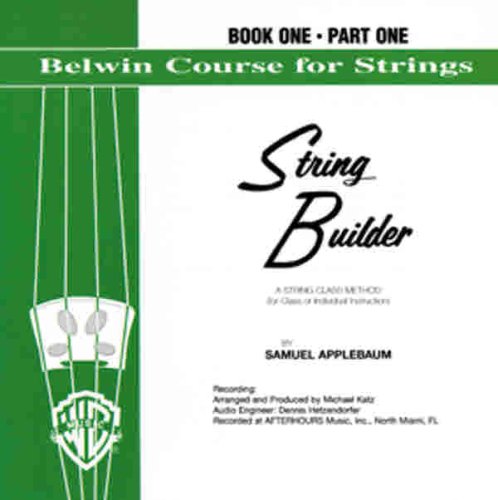 Cover for Michael Katz · Belwin String Builder Accompaniment Recordings, Book One (Belwin String Builder) (Belwin Course for Strings) (Audiobook (CD)) (1993)