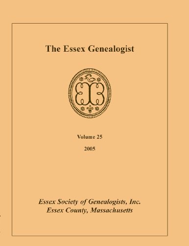 Cover for Inc Essex Society of Genealogist · The Essex Genealogist, Volume 25, 2005 (Paperback Bog) (2013)