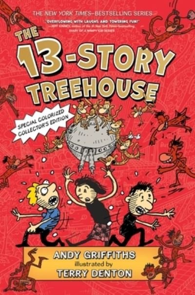 Cover for Andy Griffiths · The 13-Story Treehouse (Special Collector's Edition): Monkey Mayhem! - The Treehouse Books (Gebundenes Buch) (2023)