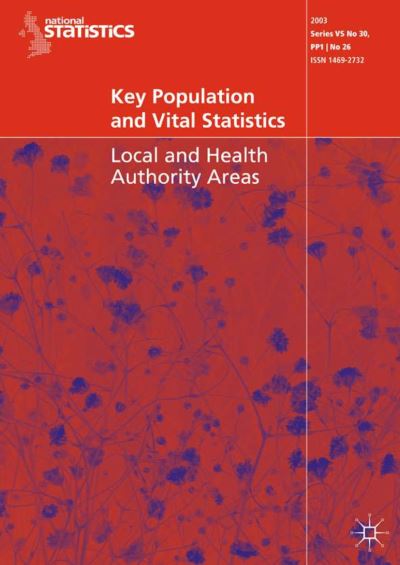 Cover for Na Na · Key Population and Vital Statistics (Hardcover Book) [New edition] (2005)