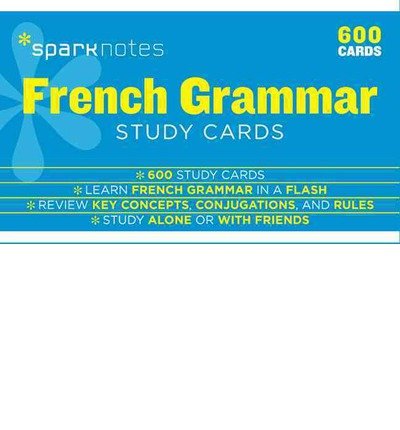 French Grammar SparkNotes Study Cards - SparkNotes Study Cards - SparkNotes - Books - Spark - 9781411469976 - February 4, 2014