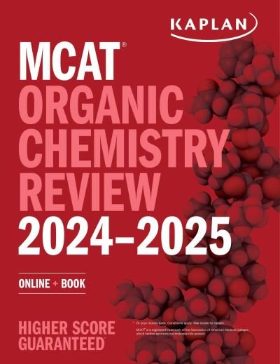 Cover for Kaplan Test Prep · MCAT Organic Chemistry Review 2024-2025: Online + Book - Kaplan Test Prep (Pocketbok) (2023)