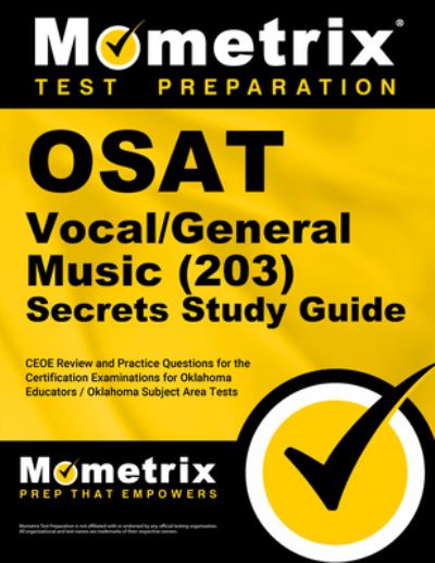 Osat Vocal / General Music  Secrets Study Guide - Mometrix - Książki - Mometrix Media LLC - 9781516719976 - 31 stycznia 2023